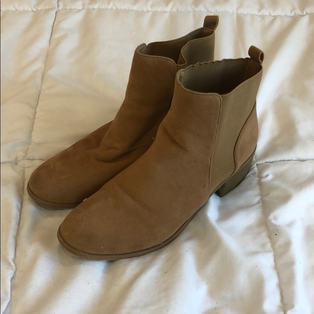 ASOS brown chelsea boots